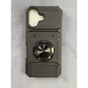 Phone Case - Vofolen - IPhone 16 Black with stand and card holder